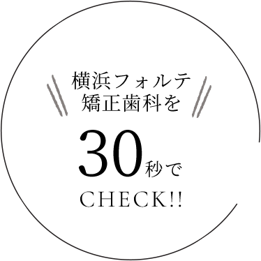 横浜フォルテ矯正歯科を30秒でCHECK!!